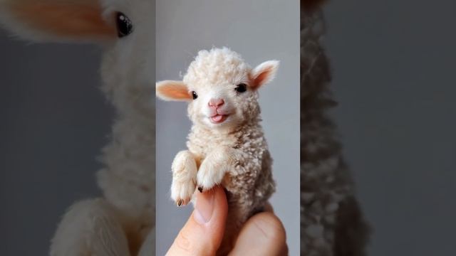 Just a little sheep in the palm of your hand. #dreamyai, #aidreams смотреть онлайн