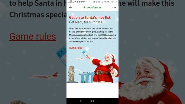 #SantaSurprises win iPads daily and a trip to Singapore || Vodafone Zoozoos Contest Win Ipad daily смотреть онлайн