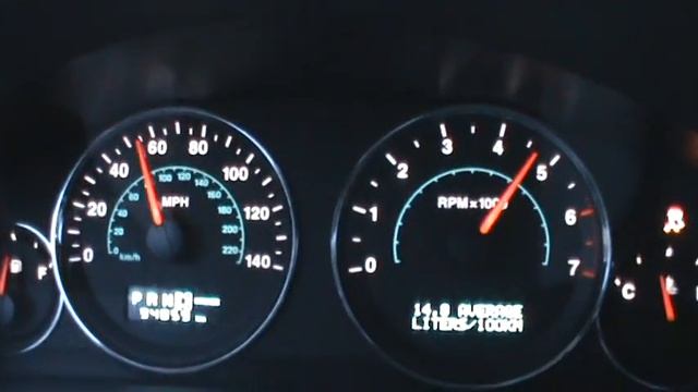 Jeep Grand Cherokee WK 3.7 V6 acceleration смотреть онлайн