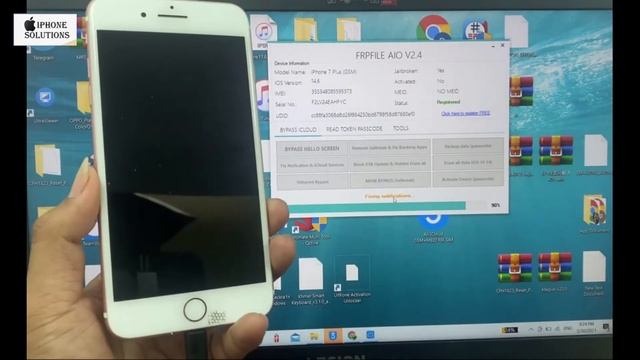 Tool FREE Untethered Bypass iCloud all iOS GSM+MEID Fix Calls Using File Update 2022 смотреть онлайн