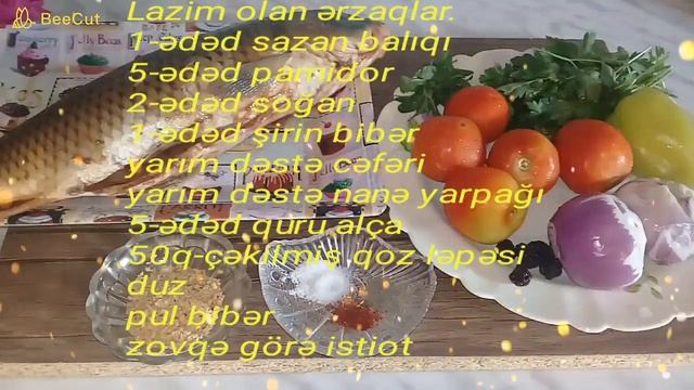 Sazan balıqının ləvəngisi (Yay ləvəngisi). Sobada ləvəngi balıq. Ляванги из рыбы. Fish lyavangi смотреть онлайн