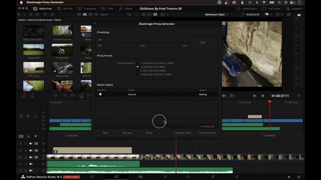 Blackmagic Proxy Generator and What are Proxies? | DaVinci Resolve смотреть онлайн