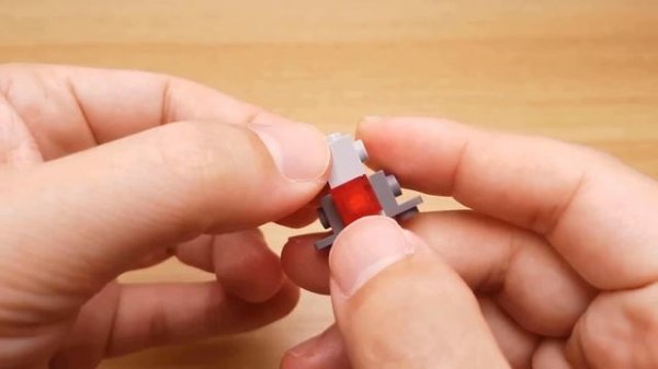 [LEGO Mini Robot Tutorial] Micro Tank Transformer Mech - Tank Man (similar with Megatron, Shockwave