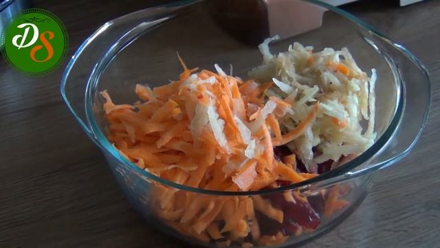 CARROT, APPLE and BEETROOT SALAD RECIPE - Delicious salads! смотреть онлайн