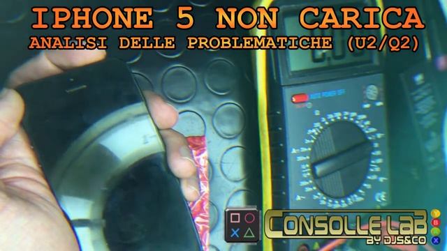 CONSOLLE LAB - IPhone 5 diagnosi U2 Q2 e problemi di carica смотреть онлайн