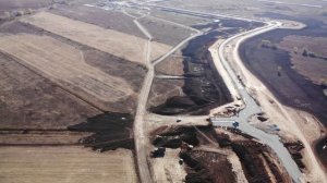 Новую дорогу строят в Самаре / от Южного Города до ул. Уральская / Волжский район / Russia