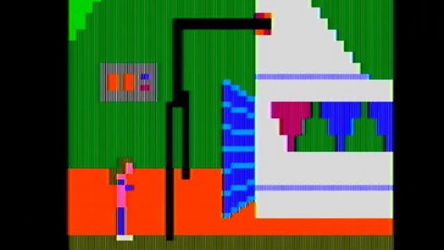 Apple II Lo-res Escape, 32k Demo смотреть онлайн