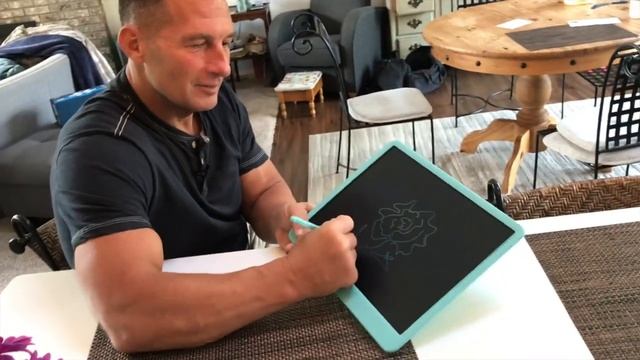 LCD Writing Tablet, 15 Inch Portable Large Screen Drawing Board, Deecam смотреть онлайн
