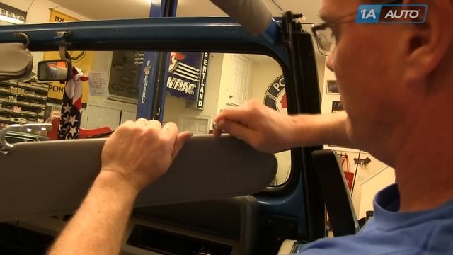 How To Replace Sunvisors 87-95 Jeep Wrangler смотреть онлайн