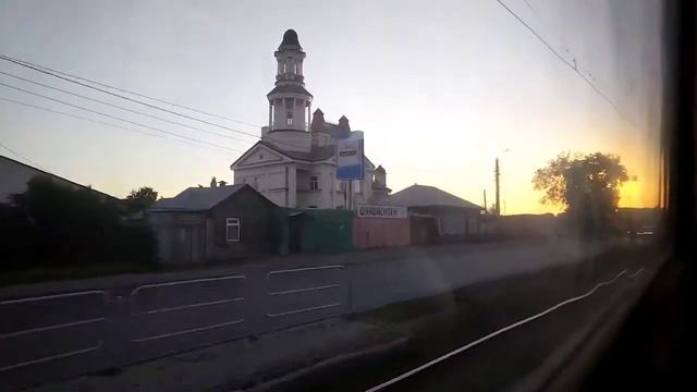 поездка на трамвае КТМ-5М3 ( 71-605 ), ( 1987 г.в ), борт 1283, маршрут 15 смотреть онлайн