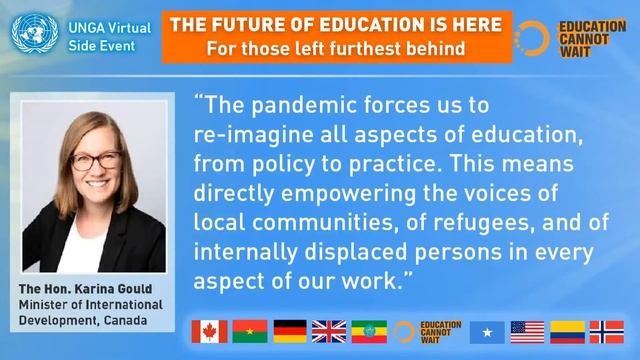 The Future of Education - Quotes UNGA 75 смотреть онлайн