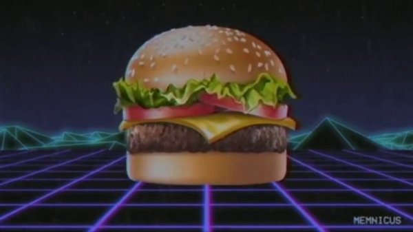 [10 Minutes] Hamburger Cheeseburger Big Mac Whopper (Synthwave Remix)