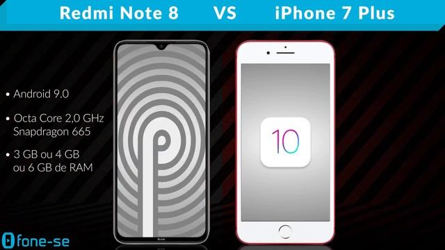 Redmi Note 8 vs iPhone 7 Plus (Comparativo) смотреть онлайн
