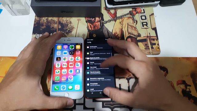iPhone 6 Plus x A10, TESTE DE VELOCIDADE, COMPARATIVO, REVIEW, Apple VS SAMSUNG, QUAL O MAIS RÁPIDO смотреть онлайн