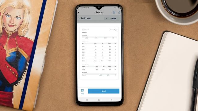 How to create a report (Updated 2021) - Bookipi Invoice App Tutorial смотреть онлайн