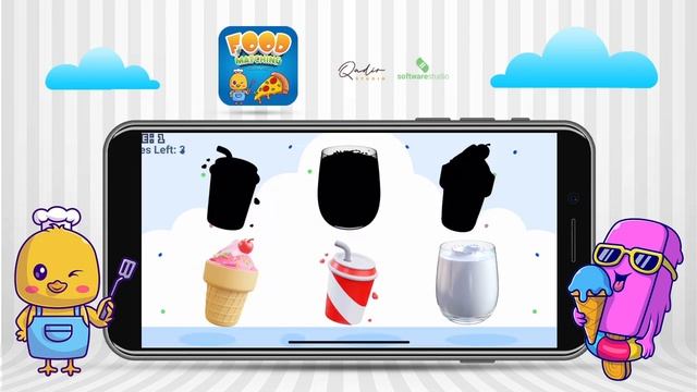 Teach Kids about Food Items in this Match Food items Game for Kids and Toddlers to learn about food смотреть онлайн