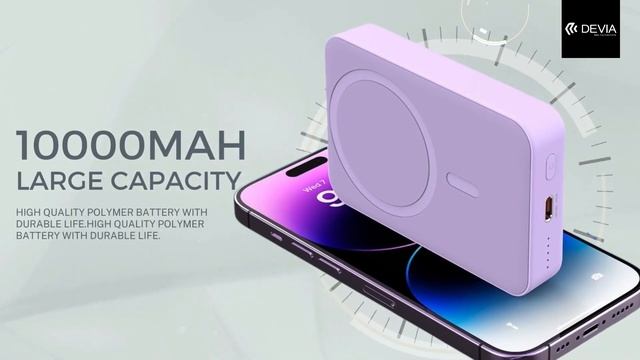 New Wireless Magnetic Charging #devia #magsafe смотреть онлайн