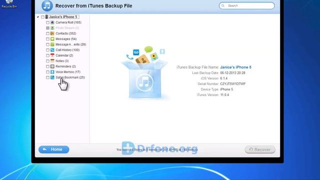 iPhone Data Recovery [Videos Recovery]: How to Recover Deleted iPhone 5 Videos from iTunes Backup смотреть онлайн