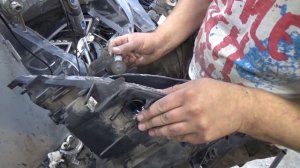 BMW 5 series F10 замена стёкол фар. Видеоинструкция