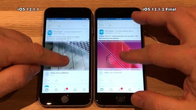 iPhone 6S : iOS 12.1.2 Final vs iOS 12.1.1 Speed Test (Build 16C101) смотреть онлайн