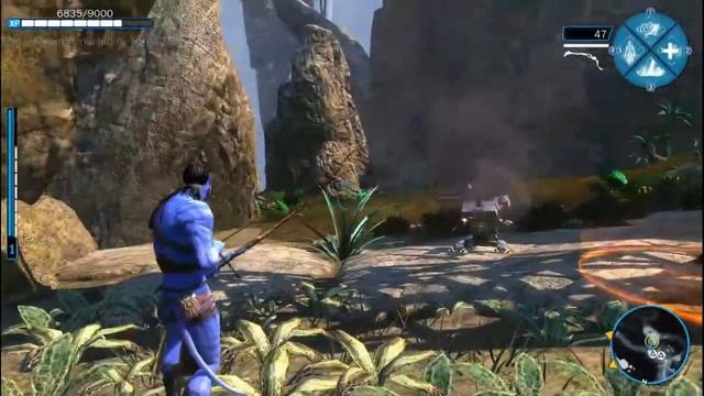 IKRAN(BANSHEE) RIDING - James Cameron's Avatar - The Game смотреть онлайн