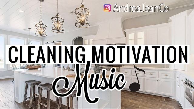 UNMOTIVATED To Clean? Listen To This AWESOME CLEANING MUSIC For Your Room & House | Andrea Jean