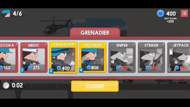 Играем в онлайн. Даём шанс противнику в clone armies. смотреть онлайн