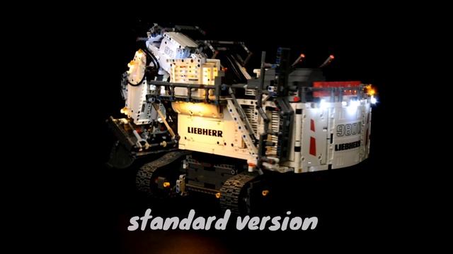 LEGO Liebherr R 9800 Excavator 42100 Light Kit смотреть онлайн