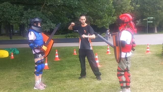 Благотворительный забег "Трёх городов 2023". Бой на мечах. 02.07.2023 смотреть онлайн