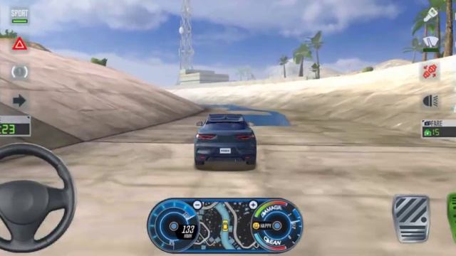 Taxi Sim 2020 🚕 💥 Jaguar F Pace on 120+ || Alpha Mobile gaming смотреть онлайн