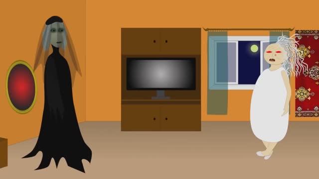 Бабка Алка Серия 5 - Хэллоуин - Уродская Анимация смотреть онлайн