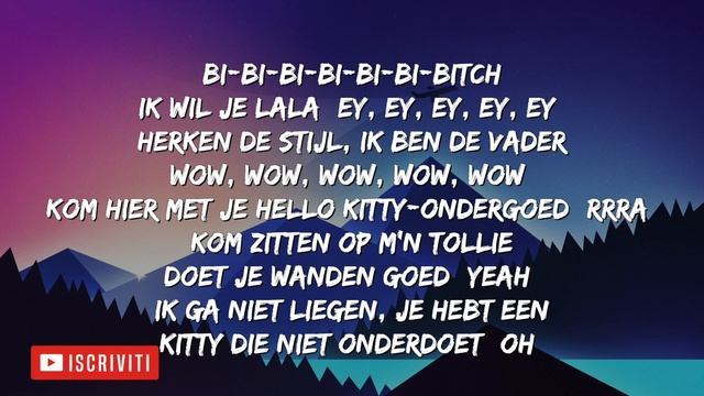 Elettra Lamborghini ft. Bizzey - HOLA KITTY (Testo/Lyrics) смотреть онлайн