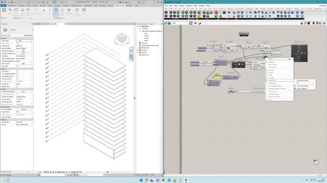 Rhino inside revit, Adding level,floors,wall,windows (Tutorial video) смотреть онлайн