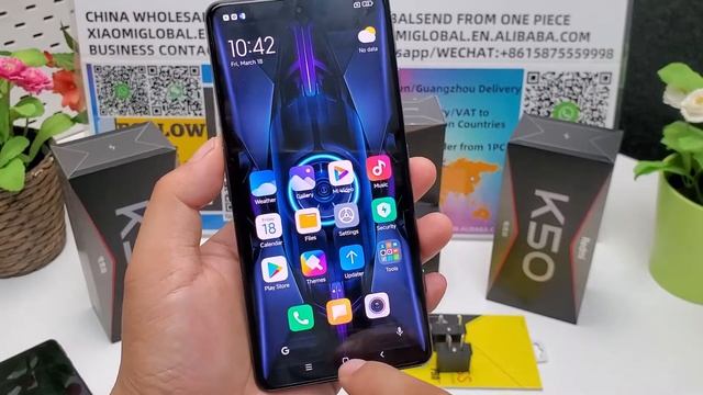 Xiaomi Redmi K50 gaming Global Version 12/256GB China HongKong Wholesaler Distributor смотреть онлайн