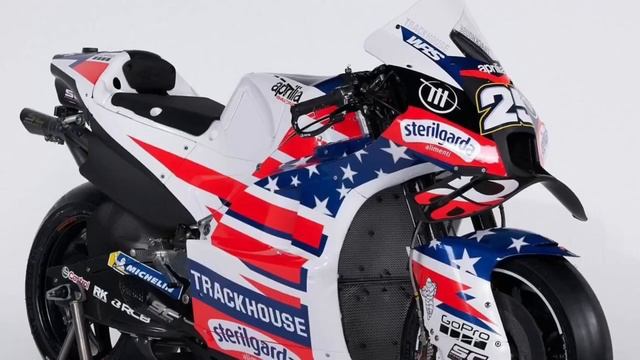 Livery Aprilia Trackhouse MotoGP 2024 смотреть онлайн