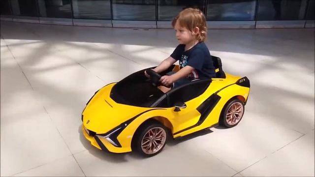Lamborghini SIAN QLS 6388 yellow, Lambo , wwww.KidsCar.nl, European Ride on toys wholesale company смотреть онлайн