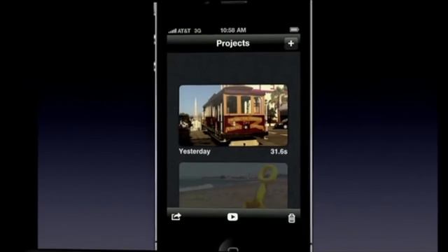 Steve Jobs introduces iPhone 4 and FaceTime at WWDC! смотреть онлайн