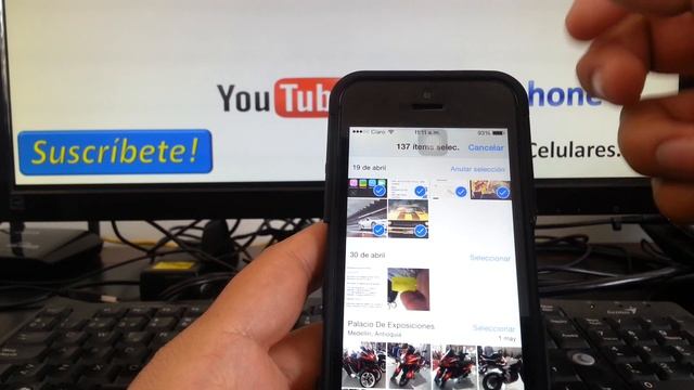 iOS 8 novedades Como borrar todas las imagenes o fotos del iphone ios 8 iPhone 5S iOS 8 consejos смотреть онлайн