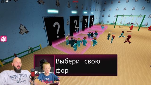 КРЕЙЗИ КУКЛА В ИГРЕ КАЛЬМАРА. SQUID GAME ROBLOX смотреть онлайн