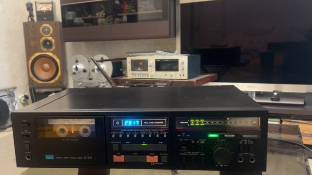 Sansui D-570 3-Head cassette Deck смотреть онлайн