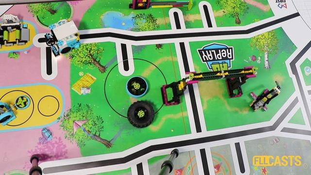 10 out of 10 on arriving at a specific position on the FLL field with LEGO Education SPIKE Prime смотреть онлайн