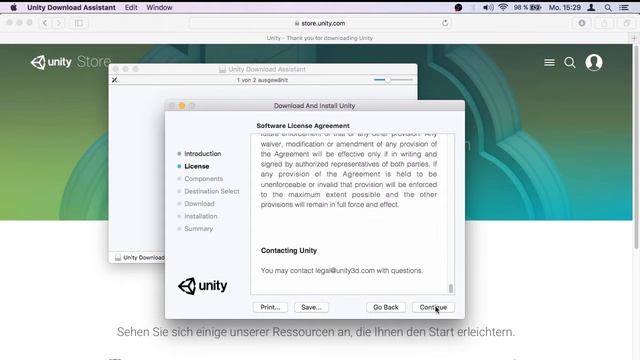 Unity installieren (MacOS) [Werbung] смотреть онлайн
