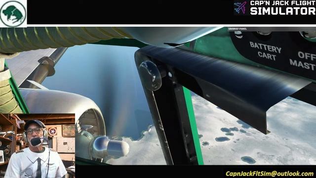 2024 0124 Capn Jack  MSFS 2020 Flight Simulator flying the BUFFALO AIRWAYS DC-3 6:30pm MTN.