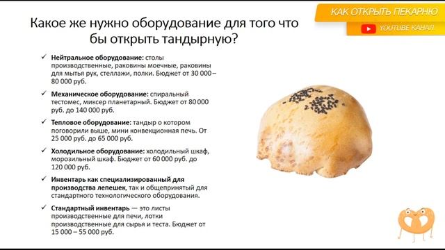 КАК ОТКРЫТЬ ПЕКАРНЮ-ТАНДЫРНУЮ. Пекарня как бизнес. смотреть онлайн