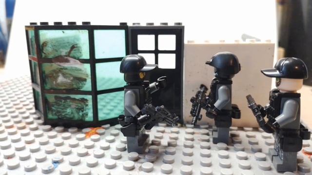 Lego анимация. Захват заложников и спецназ!!!