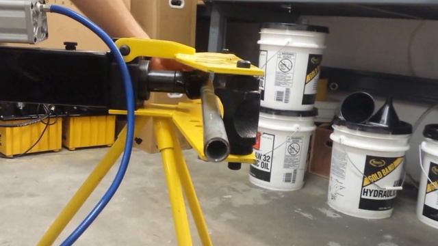 HYDRAFORE W-2Q Air Driven Pipe Bender смотреть онлайн
