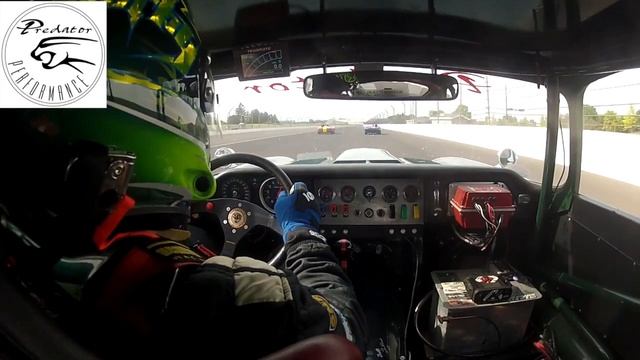 Jaguar E-Type Racing at Indy onboard with Don Norby смотреть онлайн