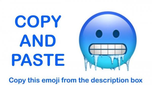 Cold Face EMOJI ( APPLE ) - COPY and PASTE EMOJIS 🥶