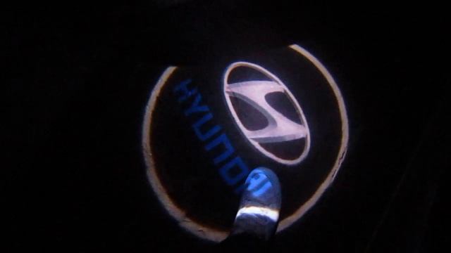 Hyundai door logo light смотреть онлайн