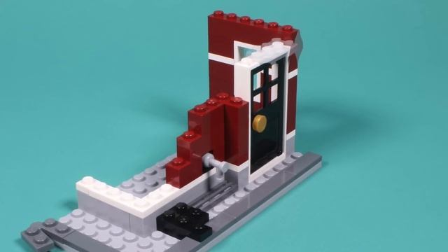 Lego Bike Shop and Cafe Assembly Animation - Lego Creator 31026 Stop Motion Build смотреть онлайн